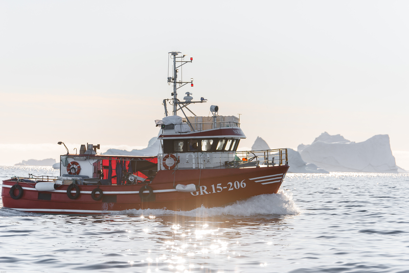 Kutter ved Upernavik Foto: Mats Bjerde